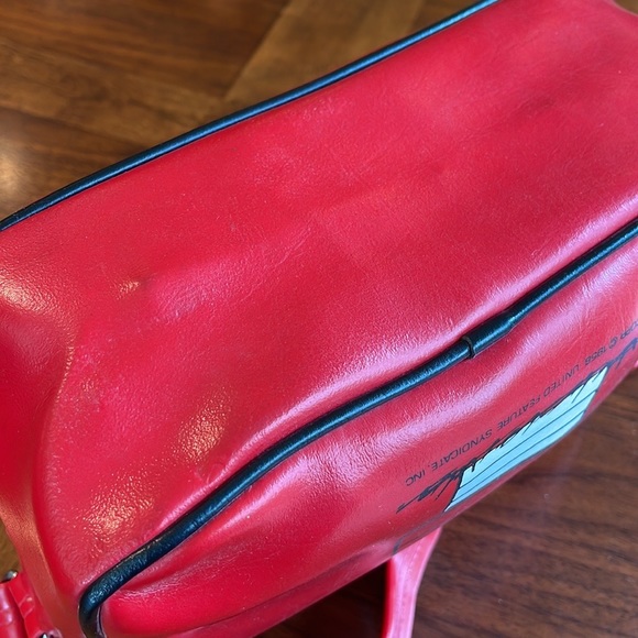 VINTAGE 80S PEANUTS CHILDREN'S TRAVEL BAG TOTE - ADORABLE & UNIQUE! - Picture 7 of 9